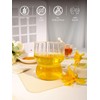 TeeLux Ginger Turmeric Green Tea Bags, Smooth Steamed Green Tea