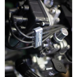 MPC SPARK PLUG WIRE SEPARATOR DIVIDER CLAMP KIT FOR HONDA / ACURA [Silver]