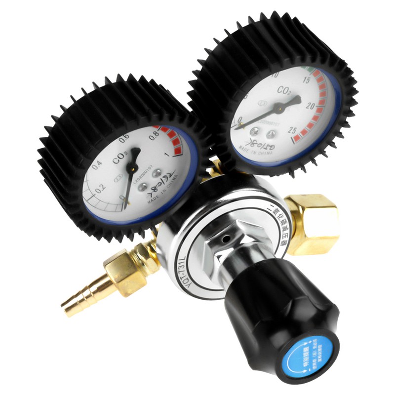 CO2 Gas Bottle Regulator Carbon Dioxide Welding Pressure Reducer G5/8