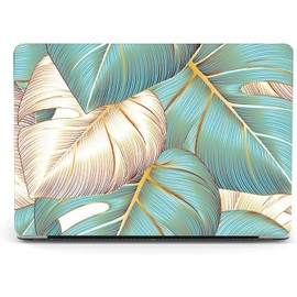 Berkin Arts for MacBook Air 15 inch Case 2025 2024 2023 Release M4 A3241 M3 A3114 M2 A2941 with Display & Touch ID with Keyboard Cover & Screen Protector Cloisonnism Elegant Tropical Botanicals