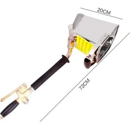 4 Jet Cement Mortar Sprayer Wall Air Stucco Sprayer Plaster Hopper Gun Stainless Steel