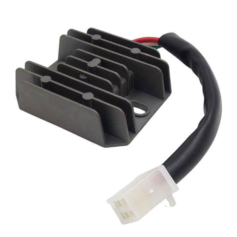 DGYACHOR Motorcycle Regulator Rectifier Overcharge Protection 12V 4 Wire 4