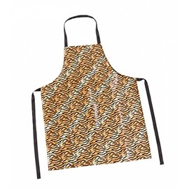 Haug Apron in Appearing Tiger Look Made of Washable PVC