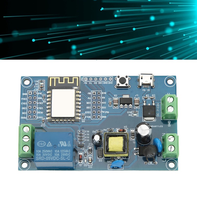 Relay Module 1 Channel WiFi Development Board AC 90‑250V DC