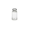Tablecraft 1 Oz Round Glass Salt & Pepper Shakers with