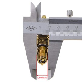 WOOSTAR D8TC Spark Plug Replacement for 4 Stroke 125cc 150cc 200cc 250cc ATV Dirt Bike Go Kart Moped Scooter Red Pack of 4