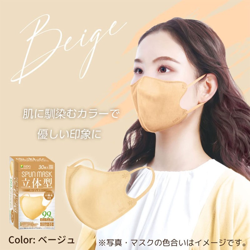 ISDG 4562355181910-2 Medical Food Same Source 3D Spunlace Non-woven Color