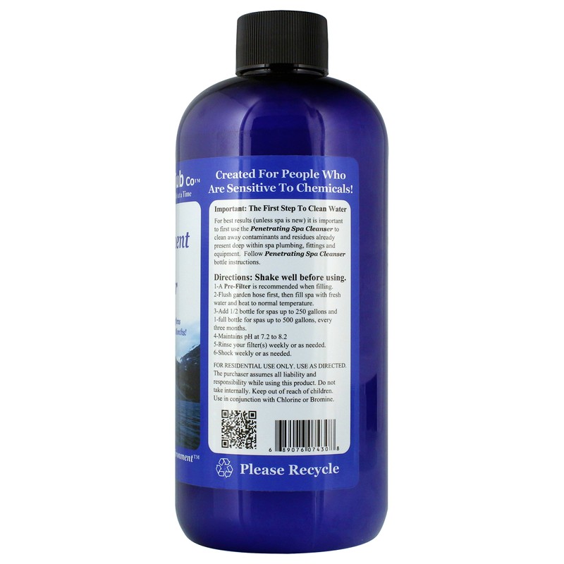 The Natural Hot Tub Company Water Treatment and Conditioner