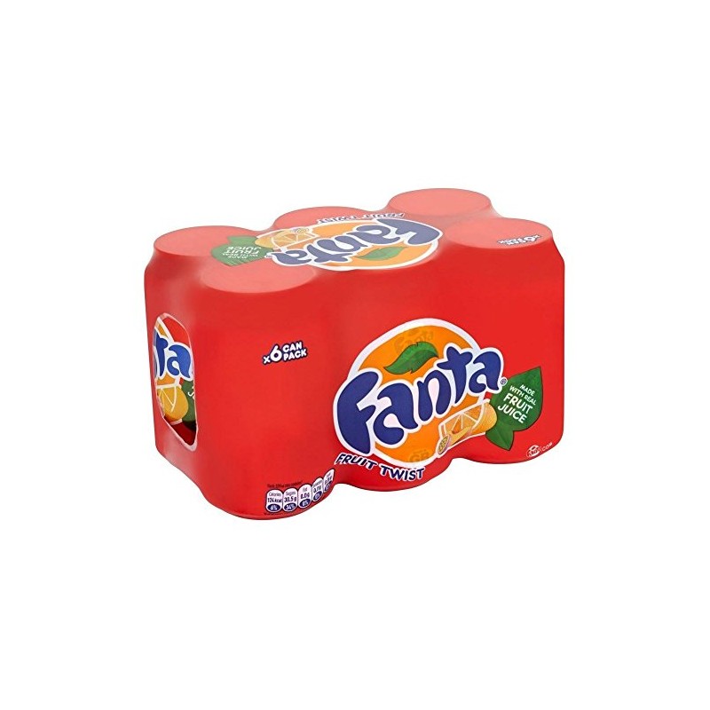 Fanta Fruit Twist (6x330ml) - Pack of 2