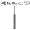 SpeTool O Flute 1/8 Inch Cutter Up Cut Spiral End
