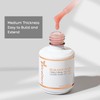 Nicedeco 8 in 1 Builder Gel, 15 ml Translucent Pink