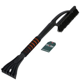KOTARBAU® Car Ice Scraper with Broom Snow Brush Premium ABS 60 cm Non-Slip Warm Soft Grip Windscreen Scratcher Snow Scraper Car Snow Brush Ice Scraper Car Long for Car Windows and Windows