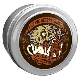 GRAVE BEFORE SHAVE CARAMEL MOCHA BEARD PACK (Caramel Mocha Coffee Scented)