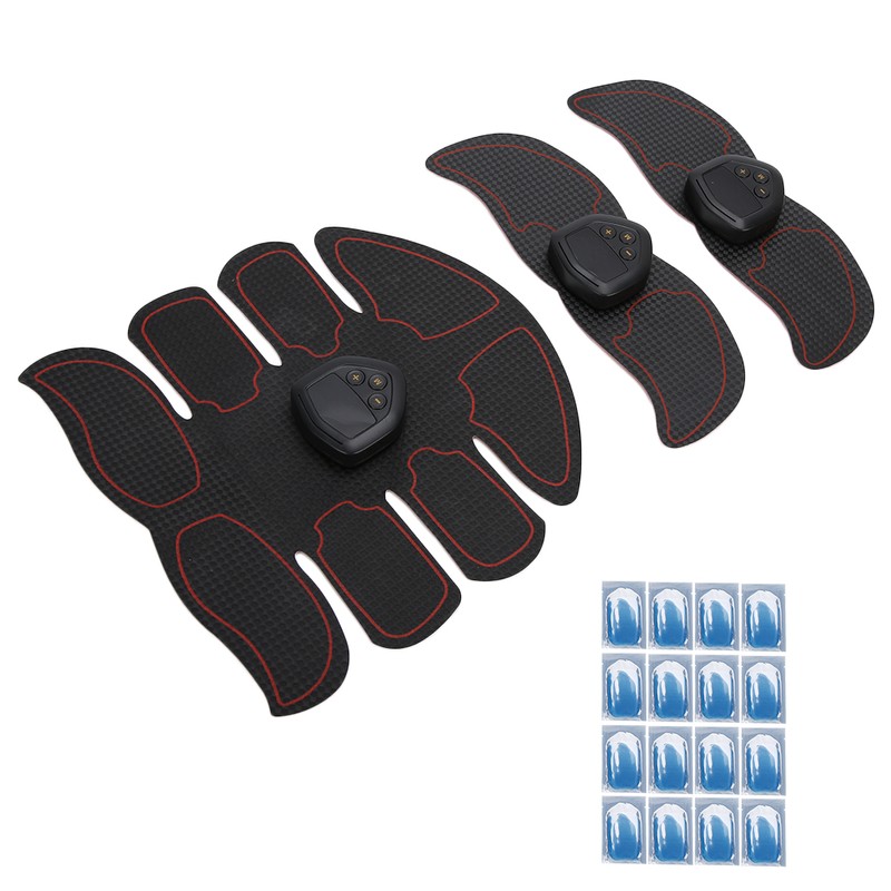 EMS Abdominal Muscle Trainer Portable Digital Charging Exercise Fitness Patch