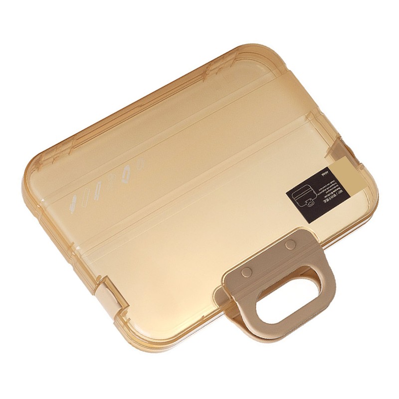 Clear Document Case Multipurpose Large Capacity Dustproof Waterproof A4 File