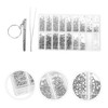 WHAMVOX 1 Set Eyeglass Repair Kit Durable Screw Set with