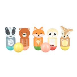 Orange Tree Toys OTT03210 Wooden Skittles, Multicolour