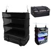 Hanging 3 Shelf Travel Shelves Bag Portable Multifunctional Large Capacity