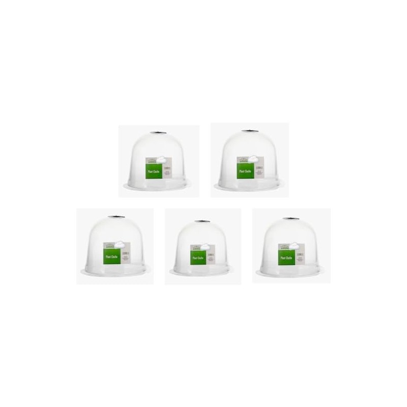 Cloche Plant Protector Clear Bell (5-Pack) Each 8in x10in Pre