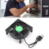 2pcs MINI Radiator Fan Player Box PC Router TV BOX