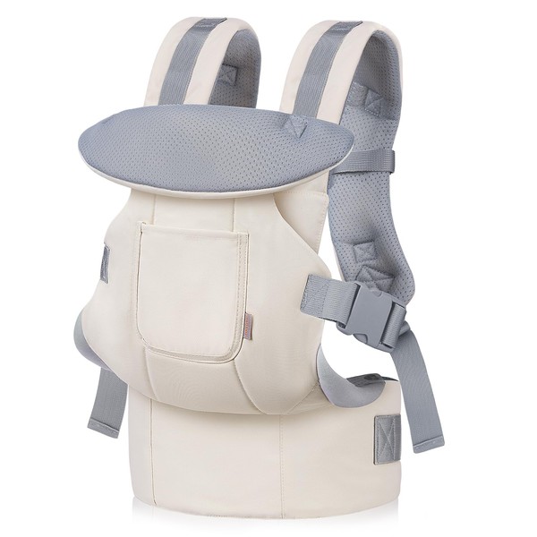 GAGAKU Baby Carrier Newborn to Toddler, Ergonomic Baby Carrier with