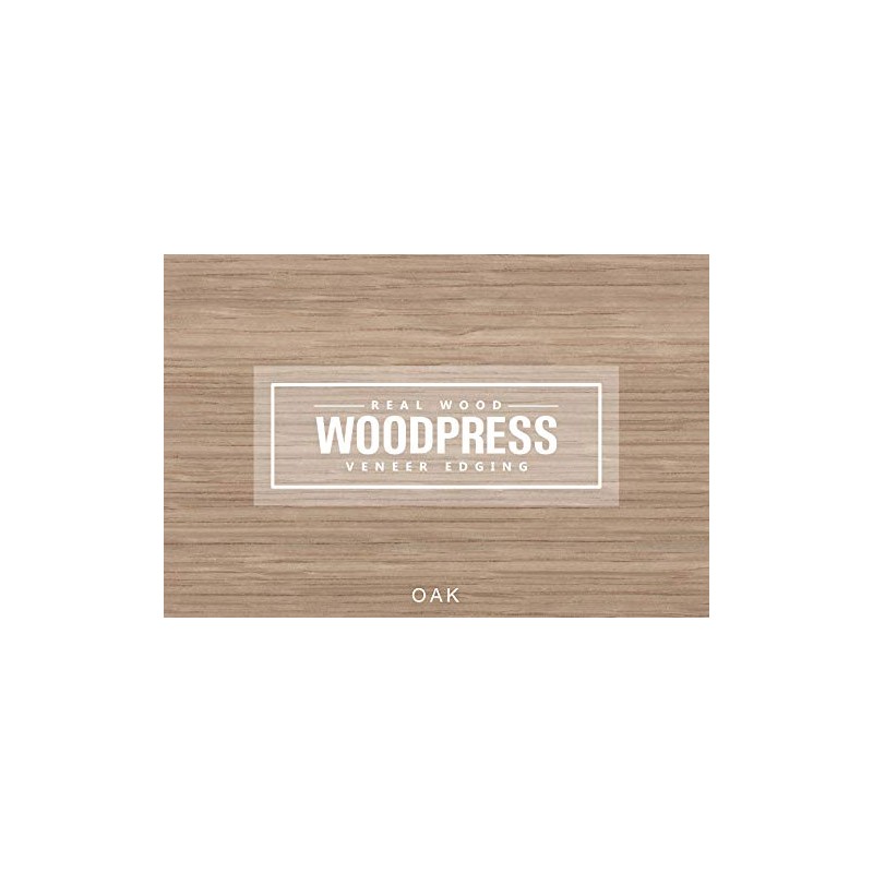 WoodPress® 6 Sheets A4 Real Oak Wood Veneer 21cm x