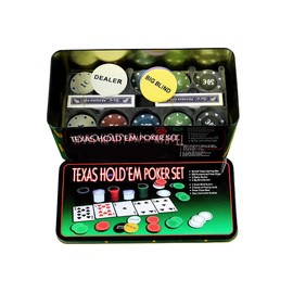 Lynkaye Poker Chip Set with Aluminum Storage Box,Two Decks of Standard Playing Cards,Big Blind,Casino Style Chip for Texas Home Game Holdem Poker Nights,Blackjack,Roulette Games,Casino Parties