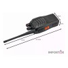 Importeek 4pz Radio Comunicacion Profesional Largo Alcance 2 Vias