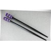 Perfect Hairstyle with Our Hair Accessories - Purple Hair Sticks