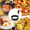 Egg Rings for Frying Eggs Nonstick 5 Packs Egg Ring