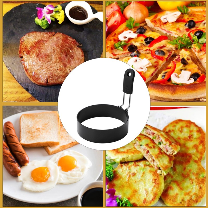 Egg Rings for Frying Eggs Nonstick 5 Packs Egg Ring