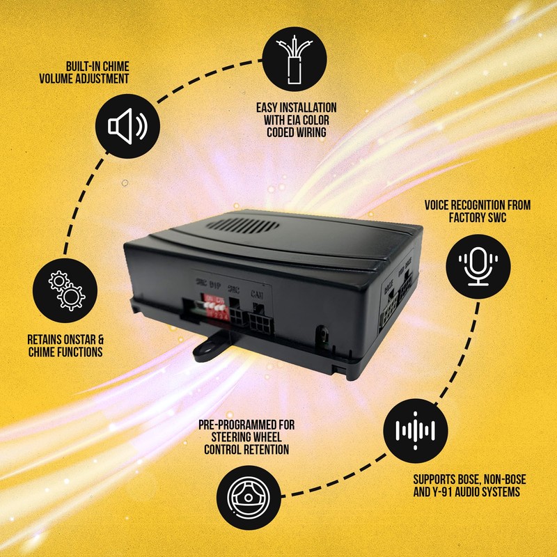 CRUX Interfacing DKGM-16| OnStar Radio Replacement Interface w/SWC Retention, Video