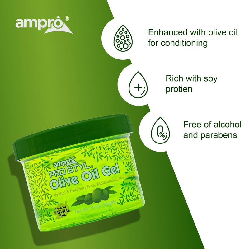 AmPro Pro Styl Protein Styling Gel - Moisturizes and Defines