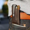 VIPERADE PJ11 Leather Knife Sheath for Belt, Knife Holster, Pocket