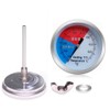 YOTOM BBQ Grill Thermometer Gauge, 2 Pack Charcoal Grill Smoker