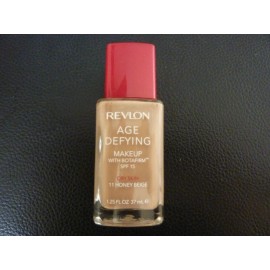 Revlon Age Defying Liquid Makeup /Foundation- HONEY BEIGE #11 -DRY- READ DESCRIP