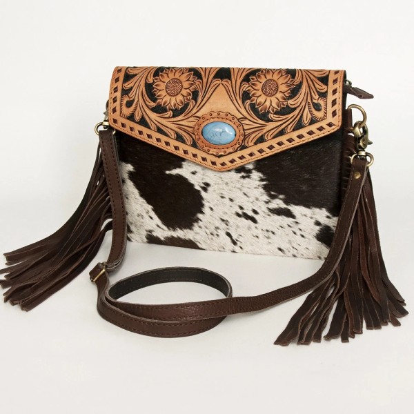 American Darling AD American Darling ADBGD120 Envelope Hand Tooled Hair-On