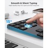 JOYEKY Wireless Number Pad Bluetooth 5.0 & 2.4G Portable Number