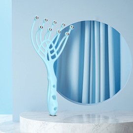 OATIPHO 4Pcs Steel Scalp Massager Claw Manual Head Massaging Tool for Hair Growth and Relaxation