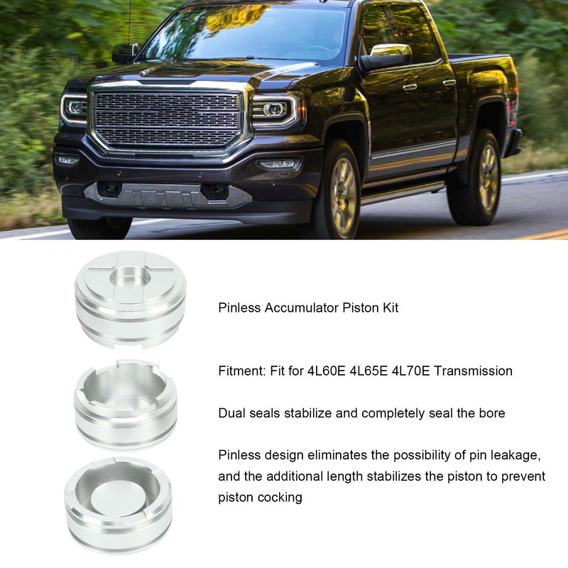 Pinless Accumulator Piston Kit FWD 1‑2 and 3‑4 High Strength