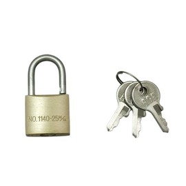 High Logic G-046 Stainless Steel String Padlock, 1.0 inch (25 mm), 3 Keys