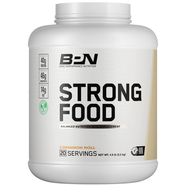 Bare Performance Nutrition, BPN Strong Food Complete Nutrition Meal Replacement,