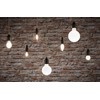 Paulmann 28701 LED Filament Globe Lamp, 7.5 W, Dimmable Opal