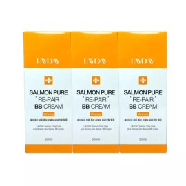 Rayday 레이데이 살몬 PDRN 비비크림 50ml 3개 Leyday Salmon PDRN BB Cream 50ml 3pcs
