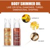 Body Luminizer, Shimmer Oil, Shimmer Oil, Highlighter Body Liquid, Liquid