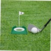 KICHOUSE 3pcs Golf Putting Cup for Practice Golf Green Chipping