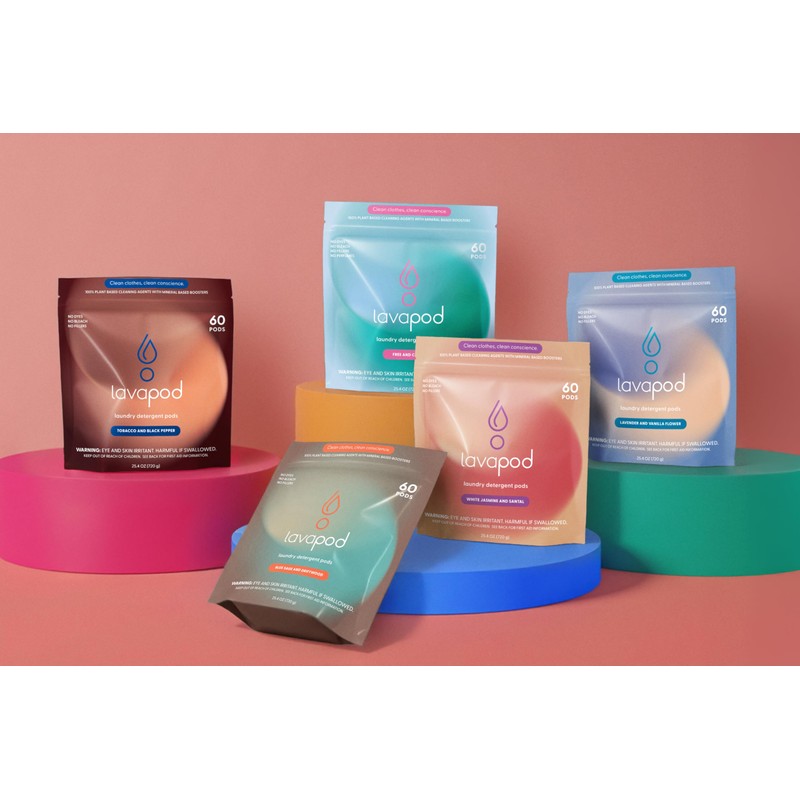 Natural Laundry Detergent Pods - Free and Clear | Plant-Based,
