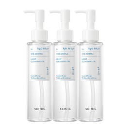 Cylic 싸이닉 더 심플 라이트 클렌징 오일 150ml / 저자극 여드름 트러블케어 3개 Cyneek The Simple Light Cleansing Oil 150ml / Low-irritation Acne Trouble Care 3-pack