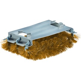 Rösle BBQ Grill Grid Cleaning SlideX Brass Bristle Brush Head Replacement