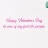 Papyrus Valentine's Day Card (Favorite People)